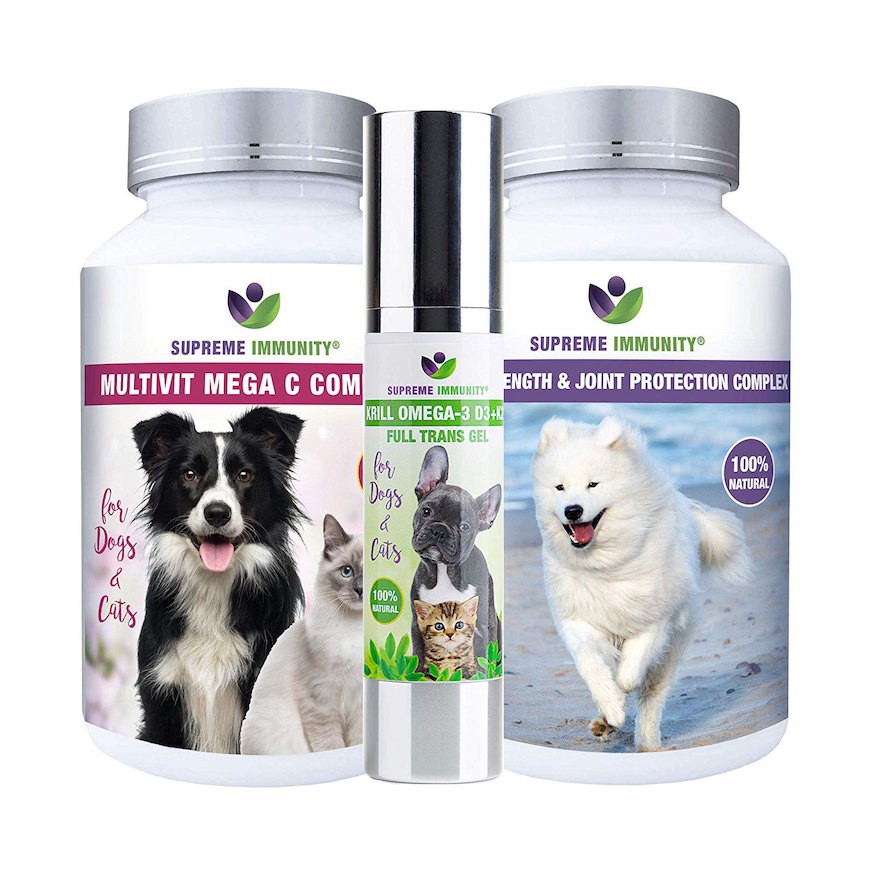 Vitamin for puppies Bundle for helping the growth of puppies